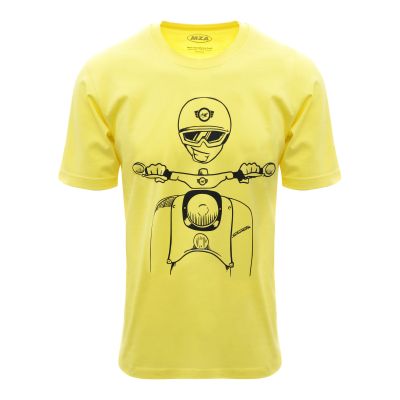 T-Shirt SIMSON Schwalbe Kumpel hellgelb