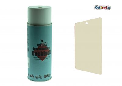 Spraydose, Decklack SIMSON + passend für MZ Leifalit 400ml, Alabasterweiß