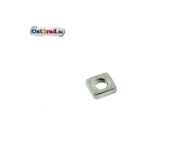Écrou 4 pans M6 Acier inox