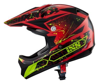 Kinderhelm IXS 278 KID 2.0 rot-schwarz-gelb
