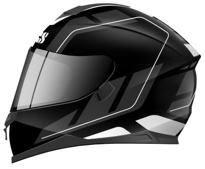 Integralhelm IXS 1100 2.0 matt-schwarz weiss