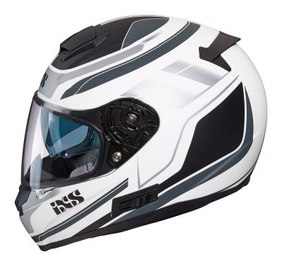 Integralhelm IXS 215 2.0 matt-weiss grau weiss