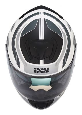 Integralhelm IXS 215 2.0 matt-weiss grau weiss
