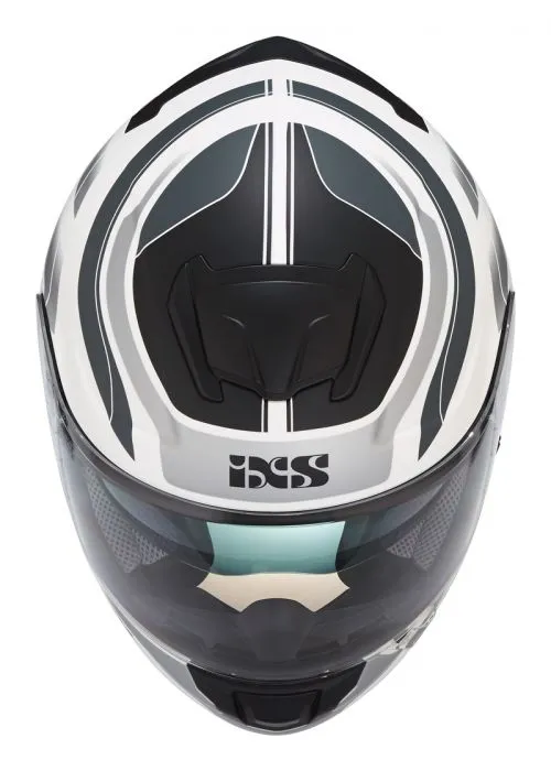 Integralhelm IXS 215 2.0 matt-weiss grau weiss