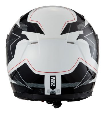Kinderhelm IXS 135 KID 2.0 weiss-schwarz-rot