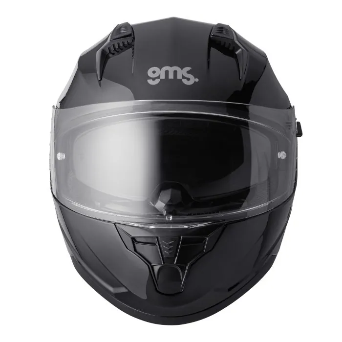Integralhelm Hexago Graphic gms ​schwarz glänzend