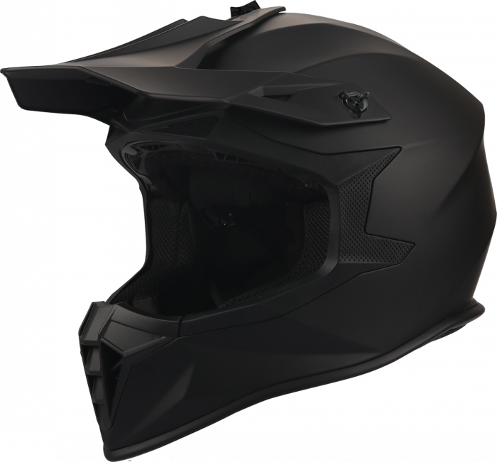 Motocrosshelm Fortis gms matt schwarz