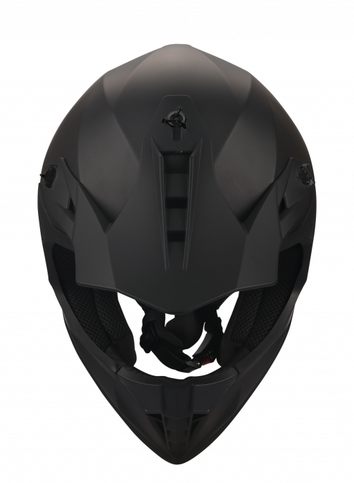 Motocrosshelm Fortis gms matt schwarz