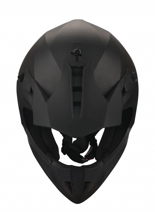 Motocrosshelm Fortis gms matt schwarz