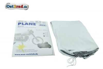 Abdeckplane für Motorrad