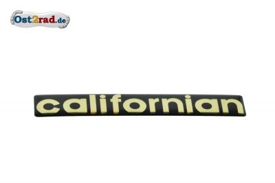 Autocollant californian 3D couvercle latéral JAWA California