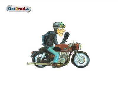 Adhésif caricature ETS250