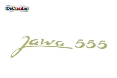 Autocollant, inscription JAWA Pionier type 555