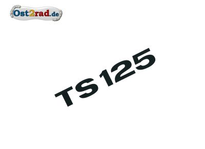 Sticker for page lid MZ TS125