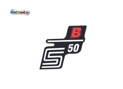 Sticker for page lid S50 B red