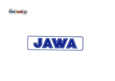 Sticker JAWA horizontally blue