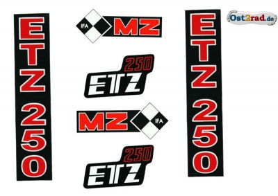 Jeu adhésif MZ ETZ 250
