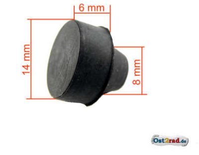 Bearing caps for covering MZ ES 250 / 2