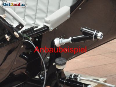 Ausgleichsbehälter für Bremsflüssigkeit für Superelastik Seitenwagen MZ