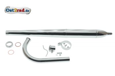 Auspuff SET 680mm Krümmer 260mm Simson SR1