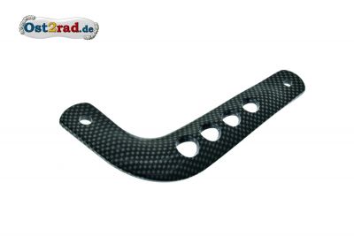 Retaining brace for exhaust S51 S70 Enduro Carbon Alloy