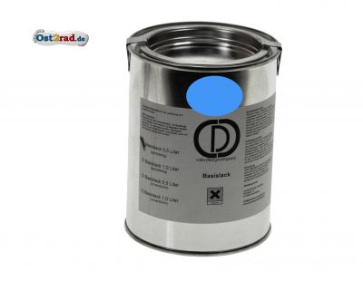 Originalfarbton hellblau TS ETZ 125 150, ETZ250 0,5l spritzfertig Basislack