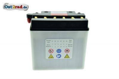 Batterie 12V 9A pour MZ ETZ 250 (Prix plus consigne de batterie 7,50 €)