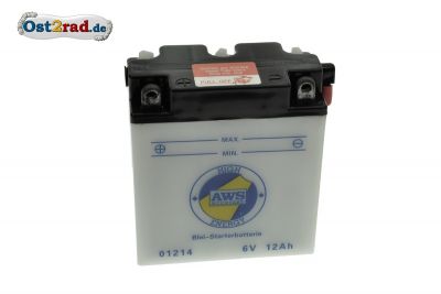 Battery 6V, 11A for Jawa Perak