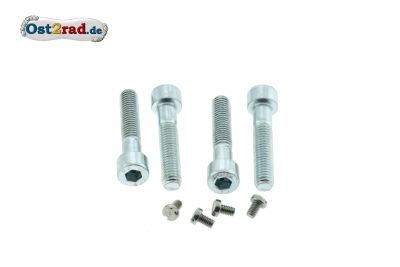 Befestigung Set Halter Tacho, Drehzahlmesser, Zündschloss MZ TS 125 -150 Neue Ausführung