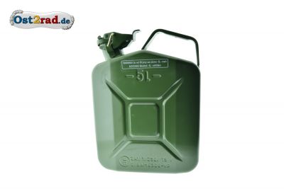Jerrican tôle 5L vert armée