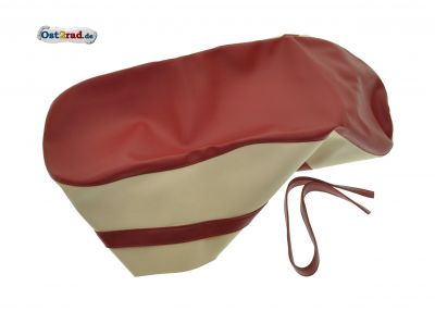 Sitzbezug CZ Cezeta 501 502 beige-rot