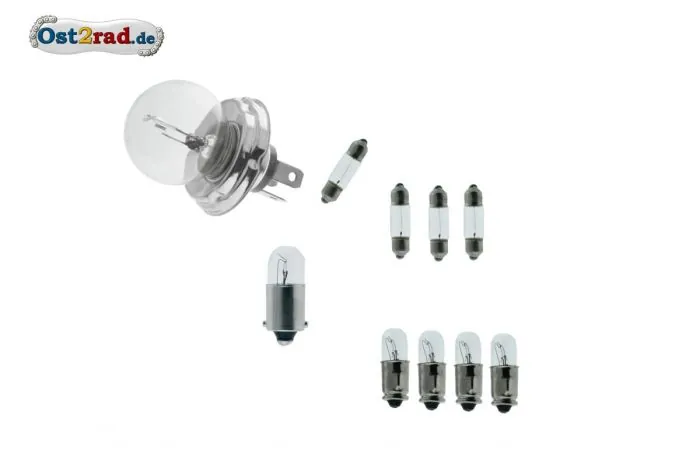 Birnensatz Glühlampen 12V passend für MZ ES 125 150 250 - BILUX