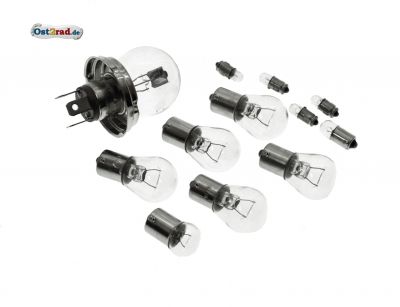 Jeu d'ampoules 12V  MZ TS 125 150 250 - BILUX