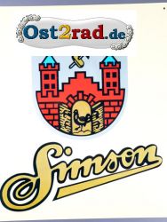 Blechschild SIMSON SUHL