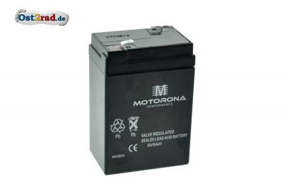 Batterie plomb gel 6V 5Ah  SIMSON - MZ