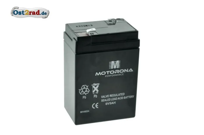 Blei Gel Batterie 6V 5Ah passend für Simson und MZ