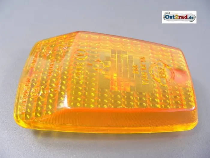 Blinkerkappe orange passend für MZ MuZ ETZ Kanuni 251, 301