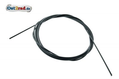 Gaine noire au mètre diamètre 3,0mm