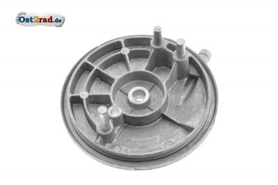 Bremsschild hinten NATUR Bremszug innen mit Bohrung für Bremslicht KR51/1 Vogelserie