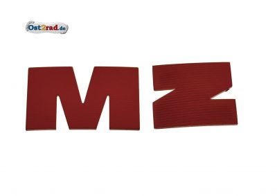 Buchstabe M und Z ROT