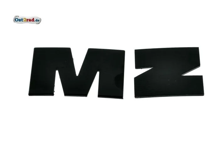 Buchstabe M und Z SCHWARZ