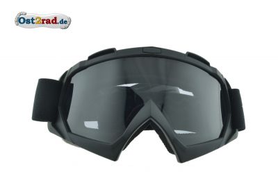 Crossbrille MXG, schwarz getönt