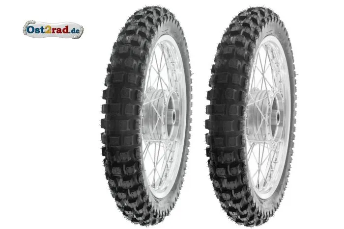 2x Crossrad für Simson ALU-EDELSTAHL, Gelände, S50, S51, Schwalbe - Vogelserie