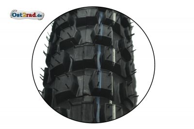 2x SET Winter-Reifen für Simson S50 S51 KR51 PneuRubber 2,75-16 Xtreme, Cross M+S