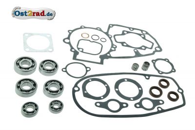 Kit joints roulements pour réparation moteur MZ ETZ 125 150