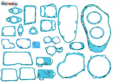 Dichtsatz für AWO ohne Korkdichtungen Plastasit blau