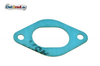Dichtung Ansaugstutzen für MZ ES 175, 250, 300, 41x32 mm, Plastasit blau
