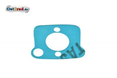 Dichtung zur Deckelplatte für Bing Vergaser Simson Plastasit blau