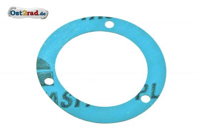 Dichtung für Dichtkappe unter dem Ritzel Abtriebswelle MZ ETZ 250 251 Plastasit blau