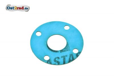Dichtung Schaulochdeckel für MZ 250 4-Gang Motoren ES, ETS, TS, Plastasit blau